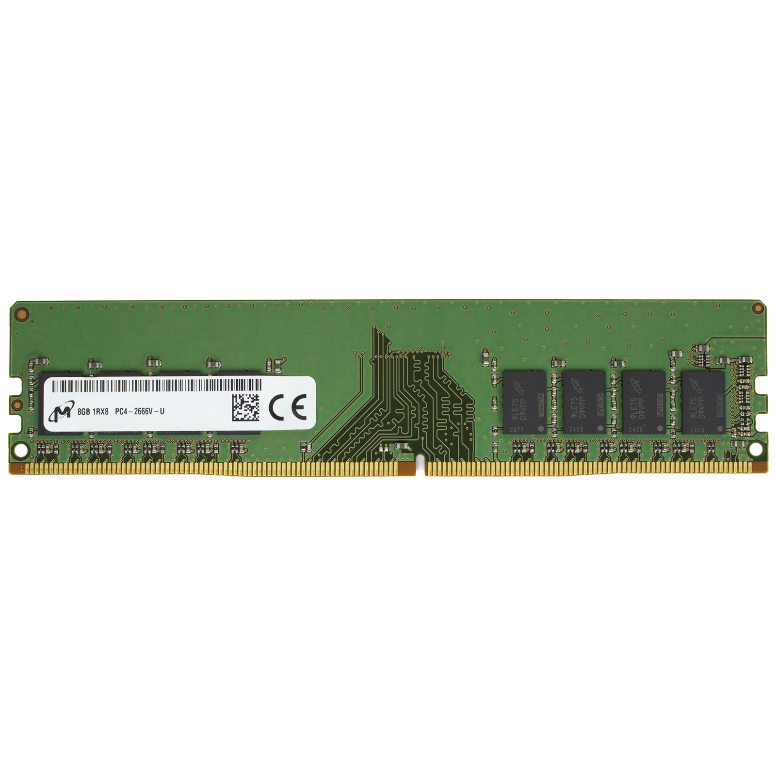 Micron 8GB DDR4 2666 MHz PC4-21300 DIMM 288-Pin 1Rx8 Desktop Memory RAM 1x 8G