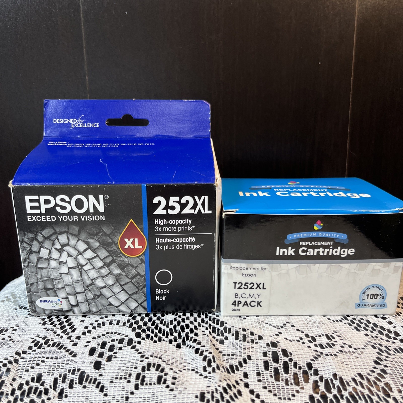 Epson 252XL DURABrite Ultra Black High Capacity Cartridge Ink - EXP 05-2020