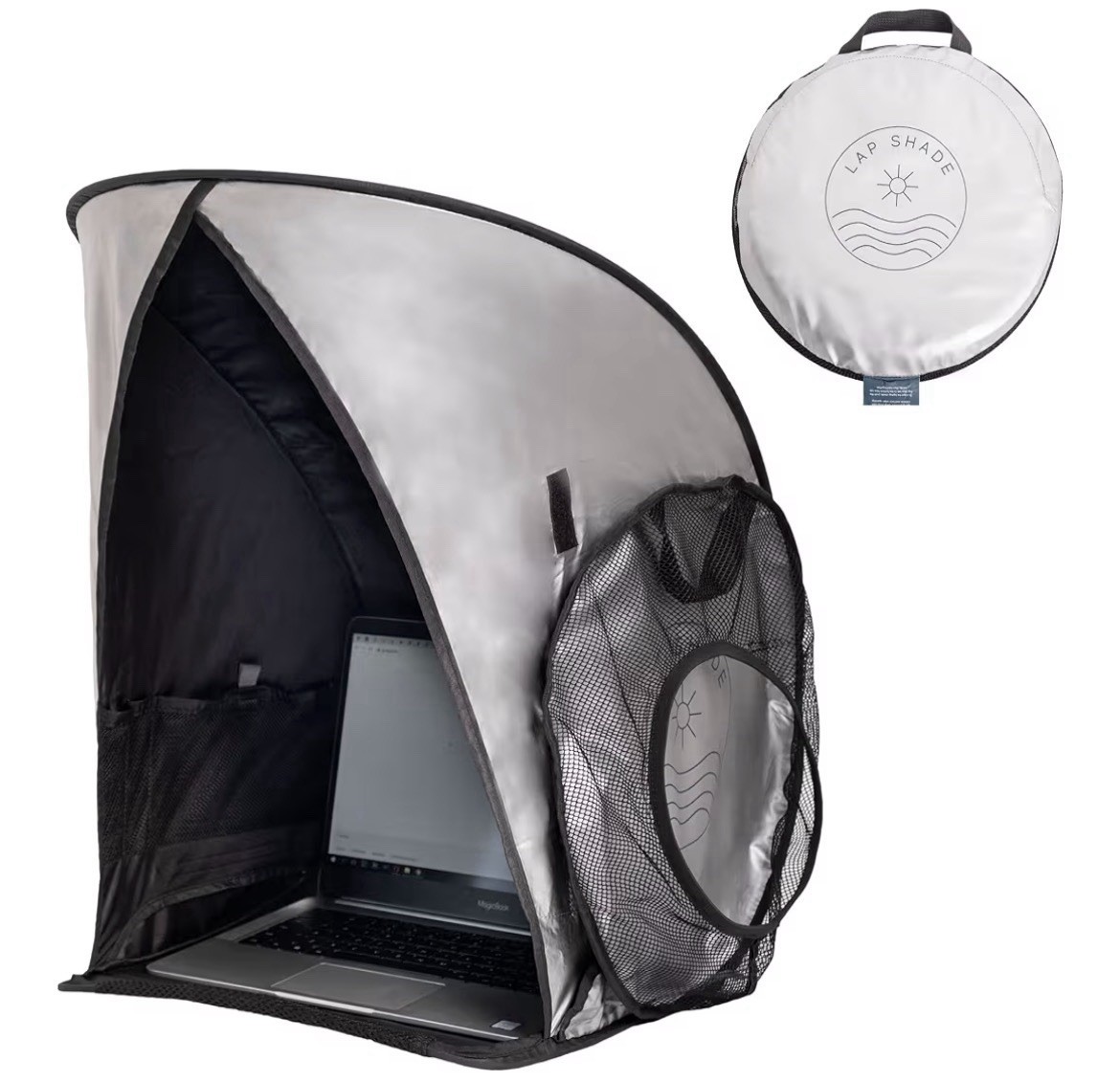 Laptop Sun Shade Working Outside Glare Blocker Heat Reflective Waterproof
