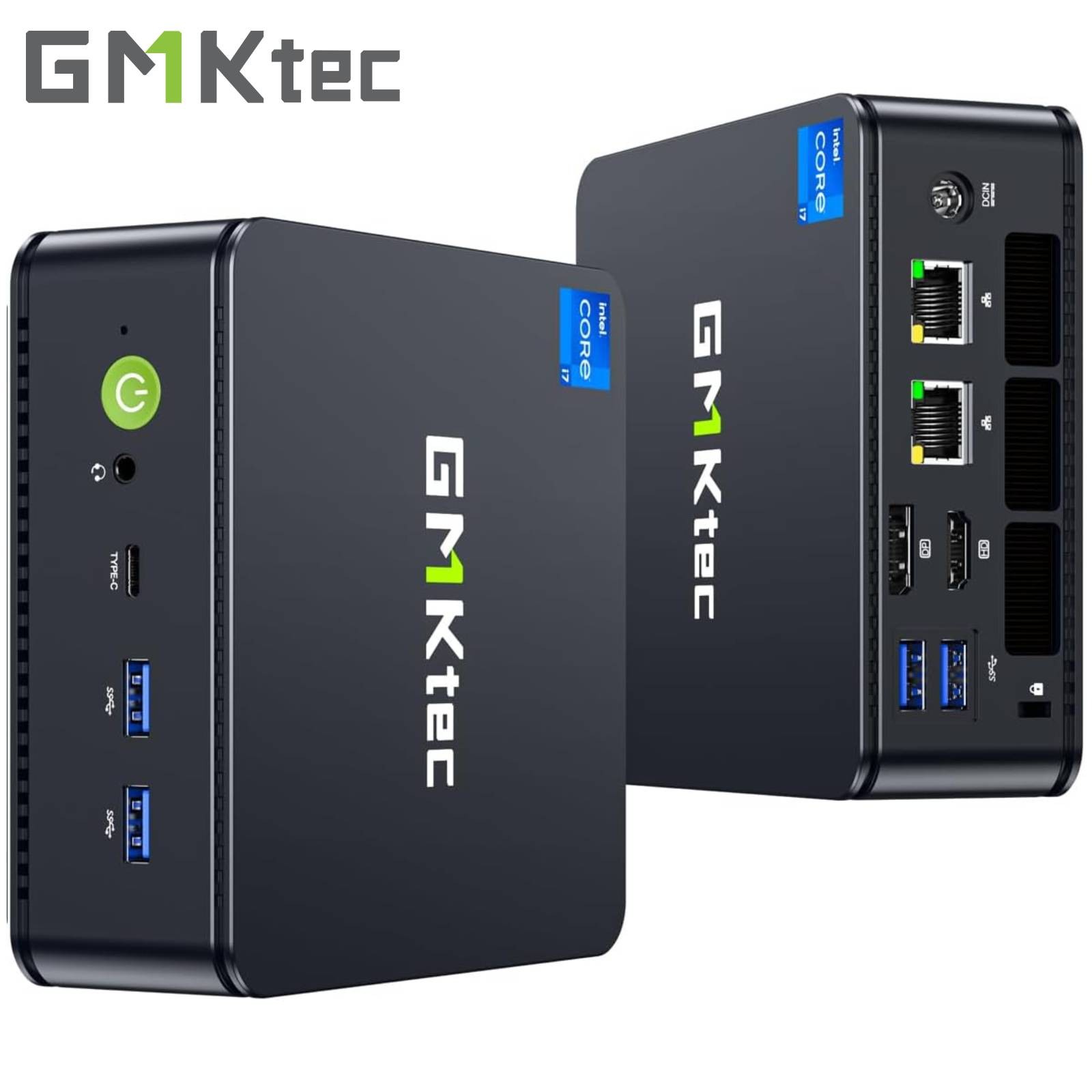GMKtec K7 Plus Mini Gaming PC Intel i7-13620H 32GB DDR5 RAM 1TB SSD Win 11 Pro