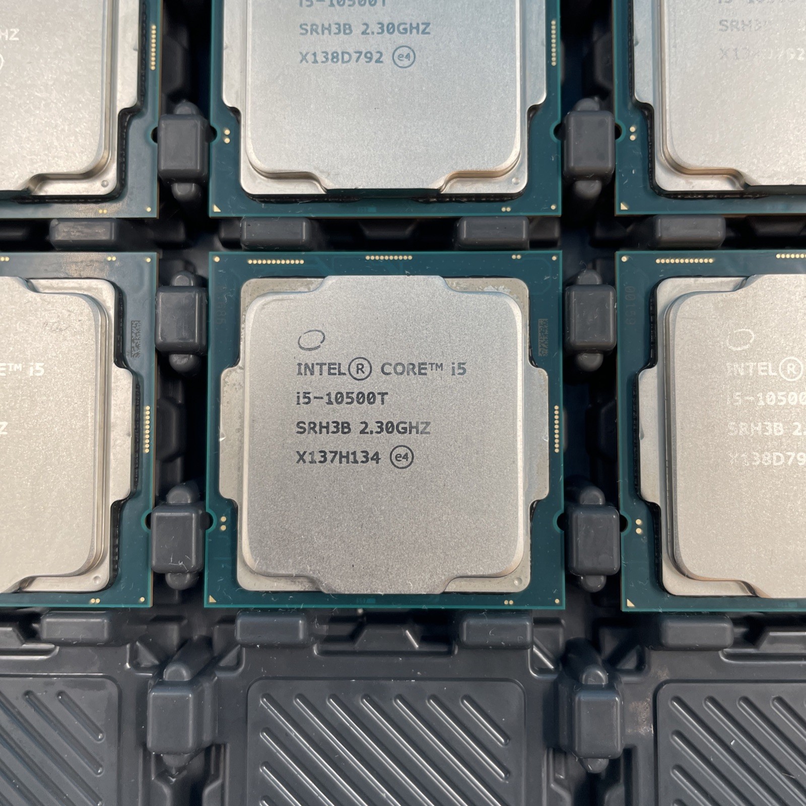 (LOT OF 6) Intel Core i5-10500T CPU 2.30GHz Desktop Processor (SRH3B)