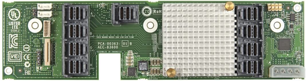 INTEL RES3TV360 (ADAPTEC AEC-83600) 36PORT SFF8643 SATA/SAS EXPANDER HBA ZFS NAS