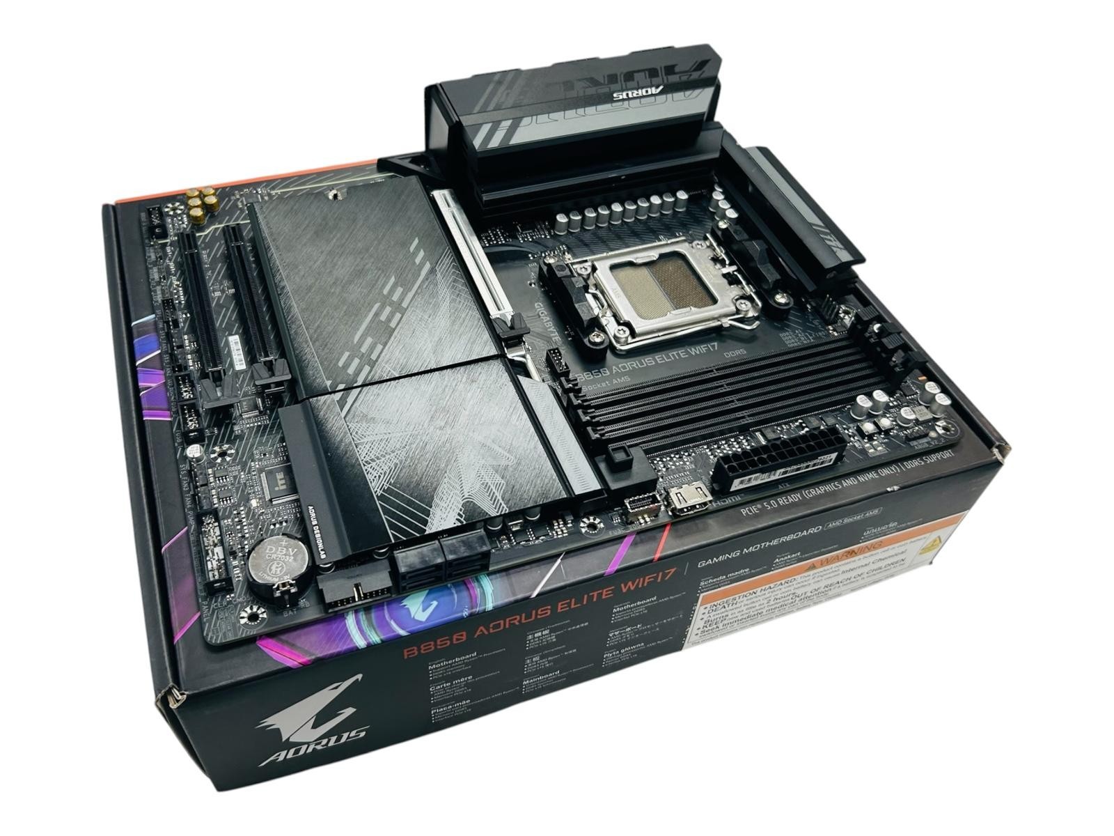 GIGABYTE B850 AORUS ELITE WIFI7 (Socket AM5) AMD | Motherboard for Parts | AS-IS