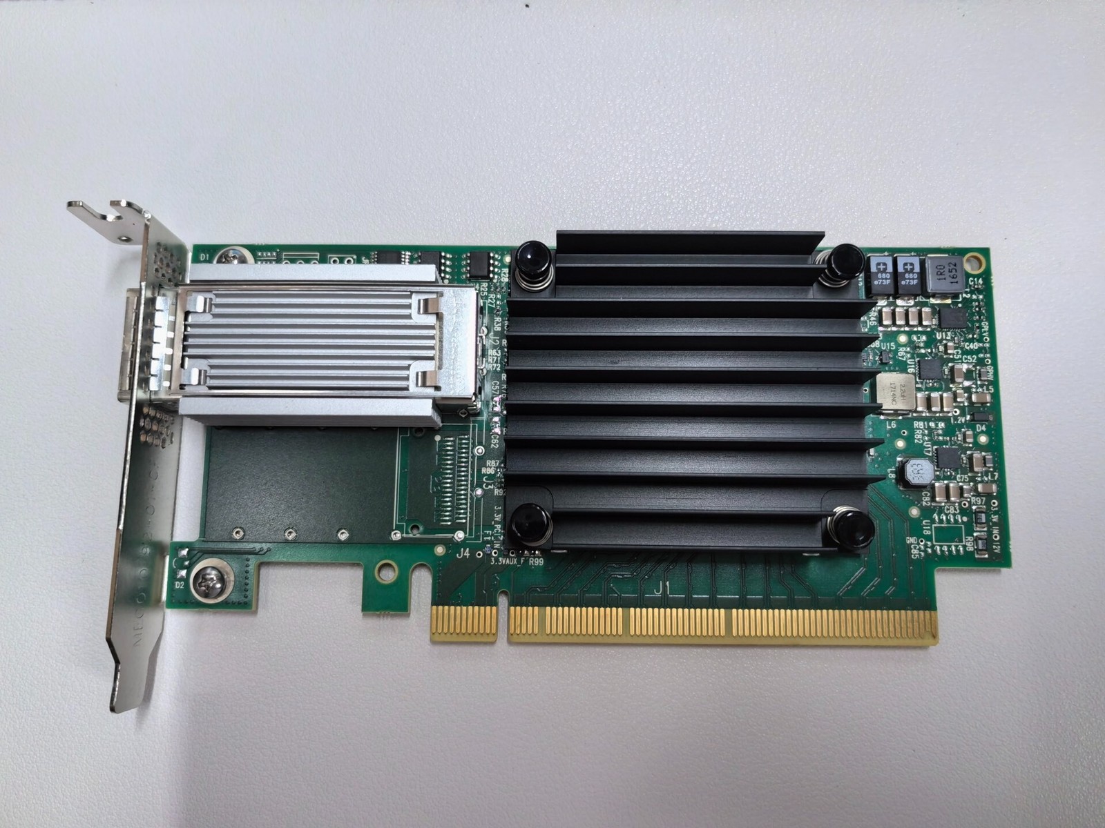 1PC Mellanox MCX455A-ECAT PCIe X16 3.0 100G EDR IB VPI QSFP28 Network Adapter