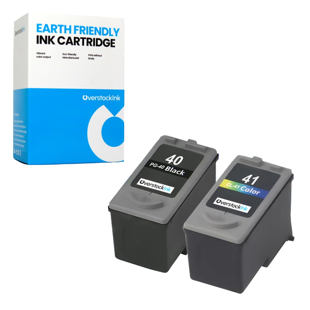 OSI 2-Pack Compatible Canon 40 41 Ink Cartridge for PIXMA iP1600 iP1800 iP1900