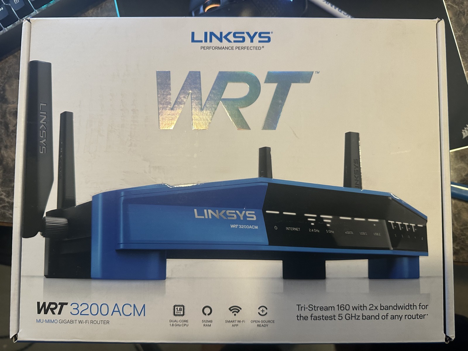 Linksys WRT3200ACM AC3200 Dual-Band Wi-Fi Router
