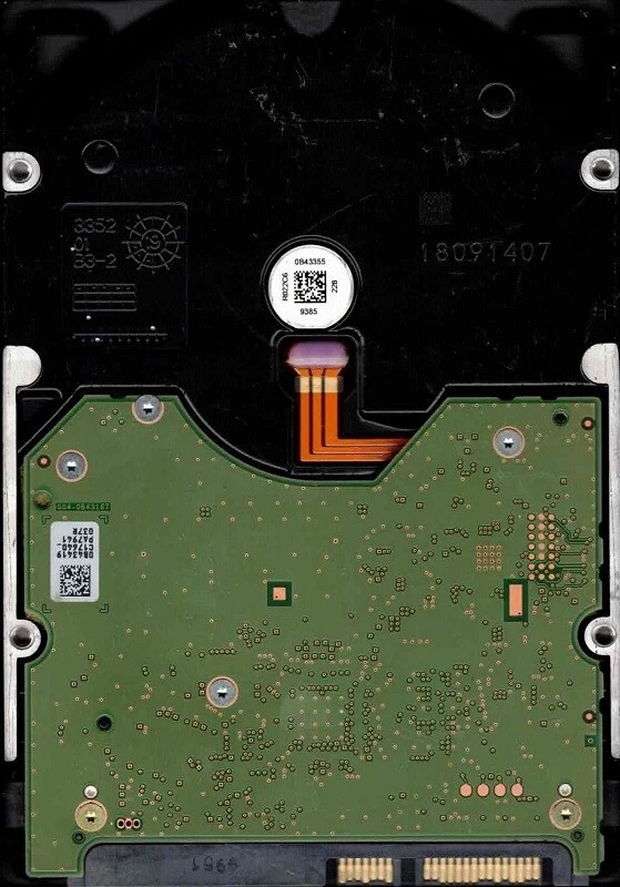 WESTERN DIGITAL 10TB SATA 6GB/S INTERNAL HARD DRIVE HDD - SILVER/BLACK