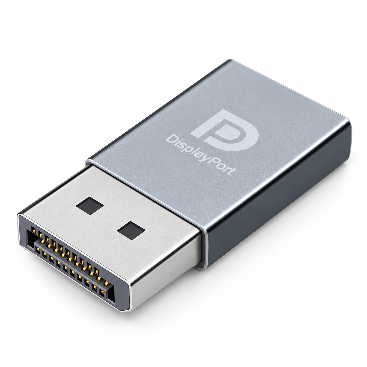 2Pcs 4K DisplayPort Dummy Plug Virtual Display Adapter Headless Ghost Emulator