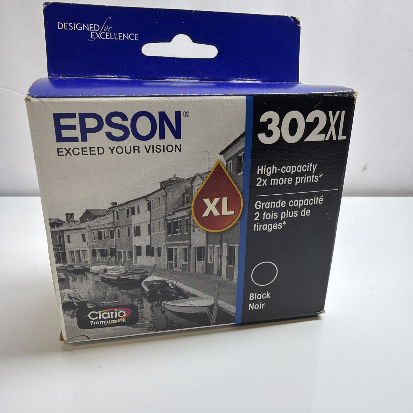 EPSON 302XL BLACK INK CARTRIDGE GENUINE AUTHENTIC EXPIRES 04/2026