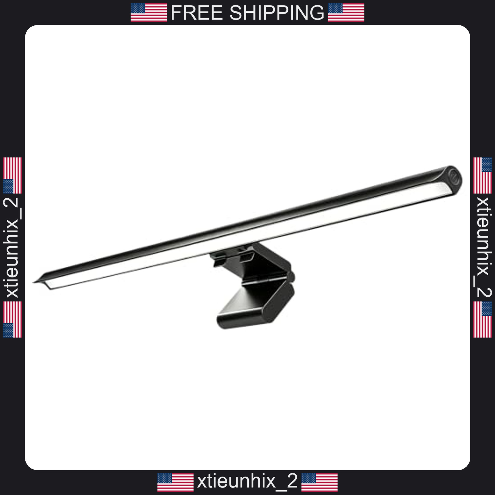 Monitor Light Bar 17.7 Inch LED Eye-Care Desk Lamp with Touch Control