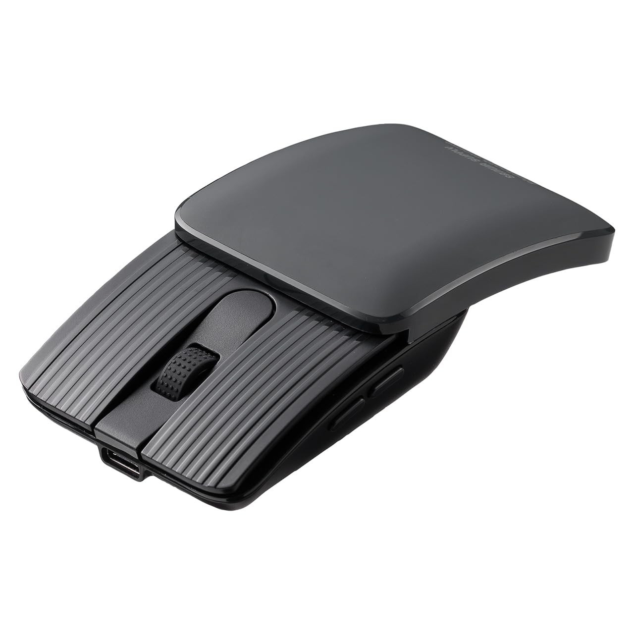 Small mouse, foldable, Bluetooth, silent, 5 buttons, forward/back buttons