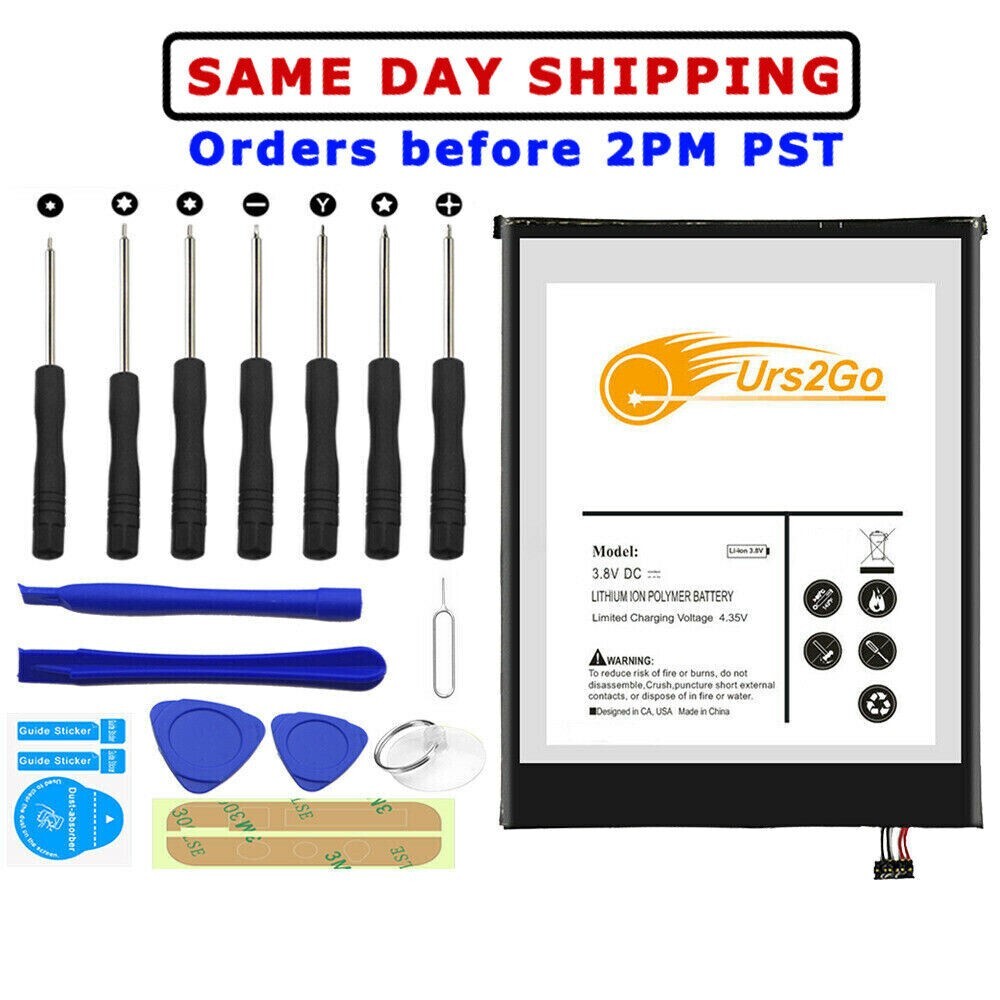 High Capacity 4100mAh Battery for T-Mobile Alcatel A30 Tablet 4G LTE 9024W 8.0"