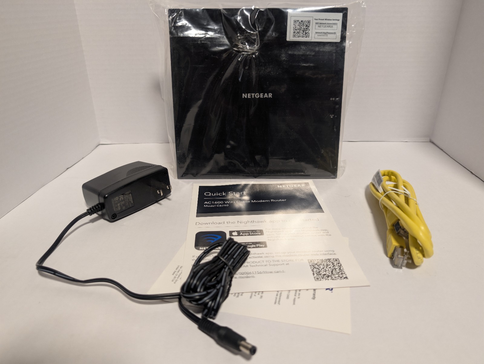 NETGEAR C6250 AC1600 DOCSIS 3.0 Wi-Fi Cable Modem Router - 043 - ✅ GOOD ✅