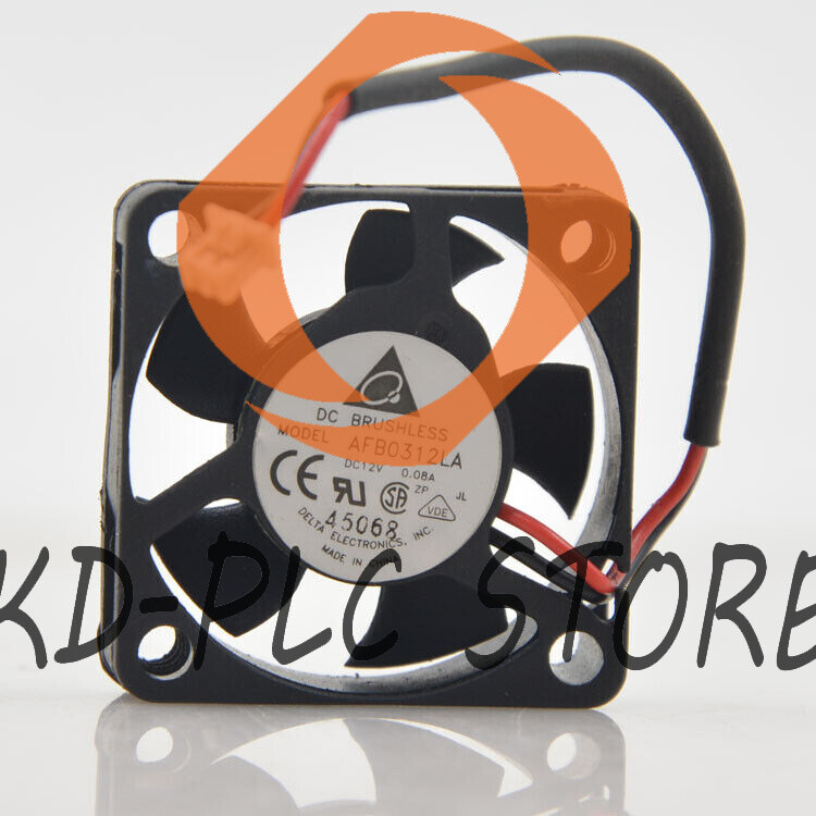 New Delta AFB0312LA 3010 DC12V 0.08A 3cm 2 line fan