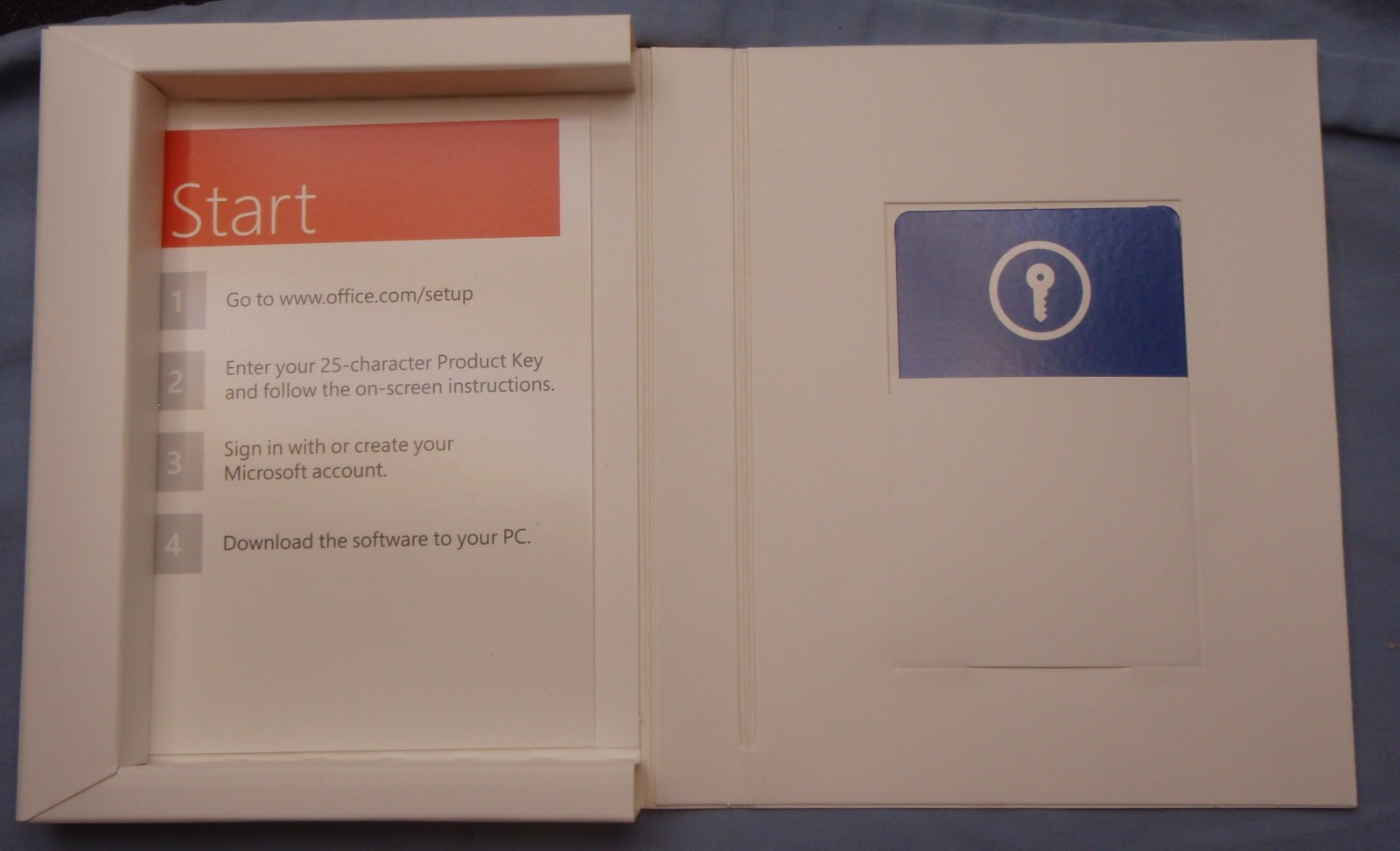 Microsoft Word 2013 Product Key Card - US Ship