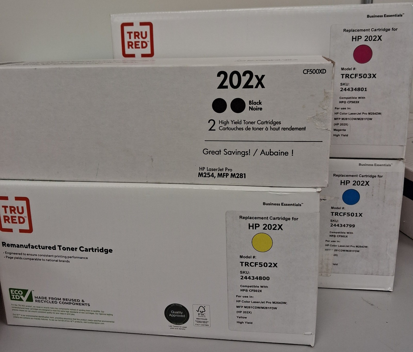 Tru Red 202x 4Pack Toner