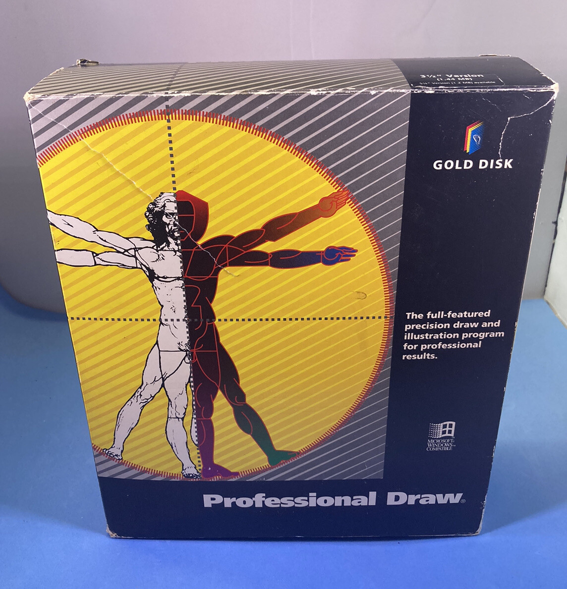 Professional Draw - Gold Disk - PC DOS 3.5 Disk
