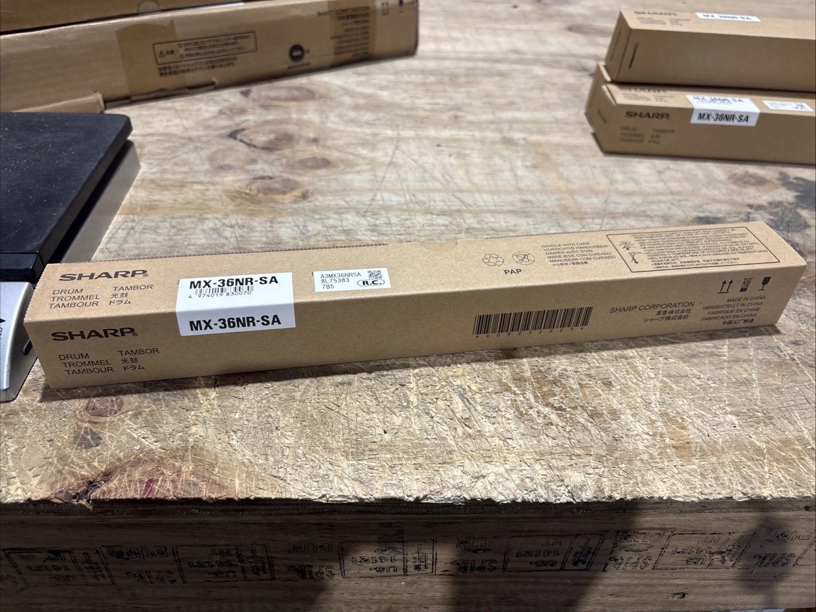 Sharp MX36NRSA MX-36NR-SA Black / Color Drum Only