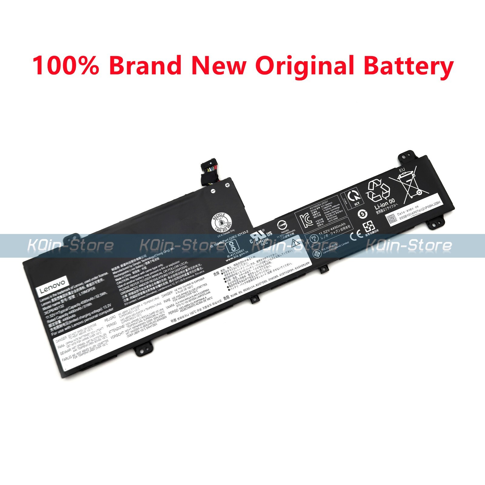 Genuine L19L3PD6 L19C3PD6 L19M3PD6 L19D3PD6 Battery for Lenovo Flex 5-15IIL05