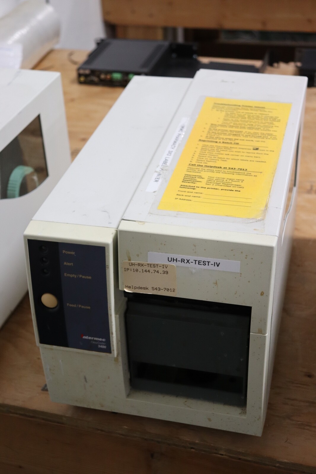 Intermec Technologies EasyCoder 3400 Thermal Label Barcode Printer