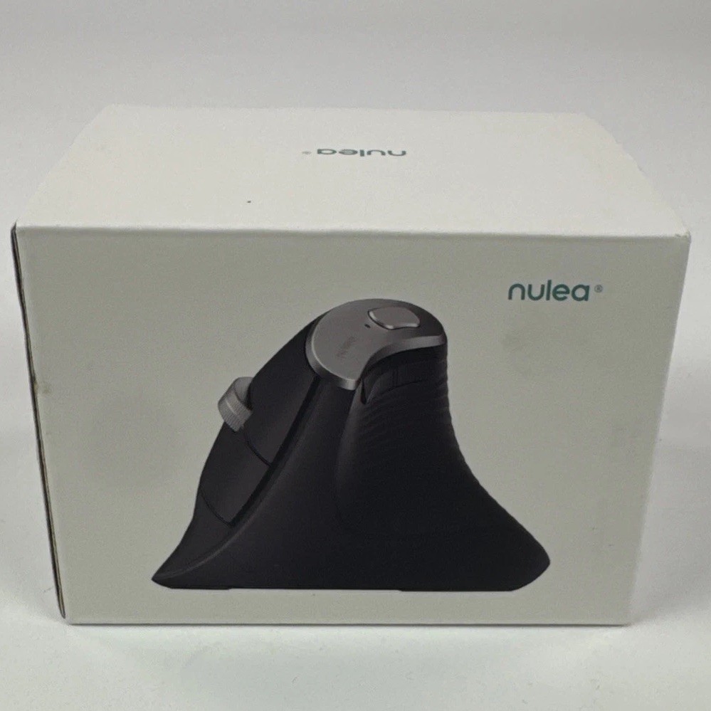 Nulea M510 Vertical Wireless Mouse Ergonomic 3 Adjustable DPI - New Open Box