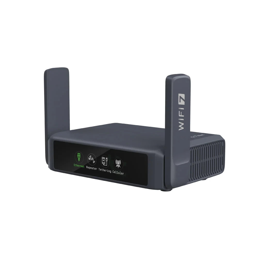 GL.iNet GL-BE3600 (Slate 7) Portable Travel Wireless Router Pocket Wi-Fi 7 VPN