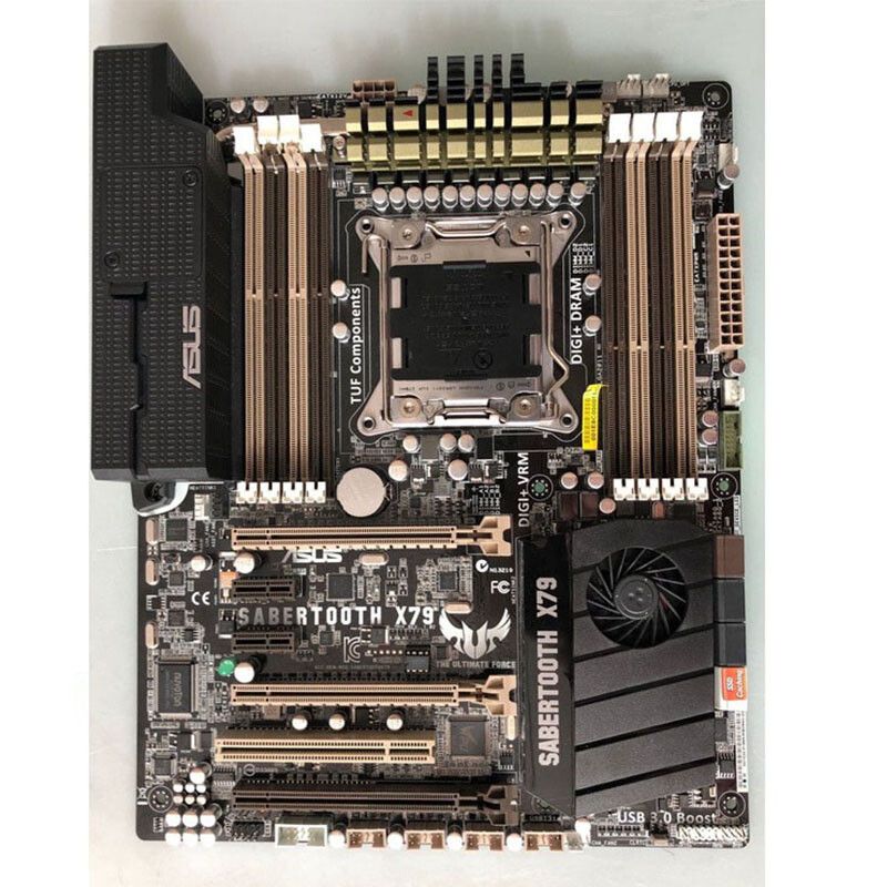 For Asus SABERTOOTH X79 Motherboard LGA 2011 DDR3 ATX Mainboard