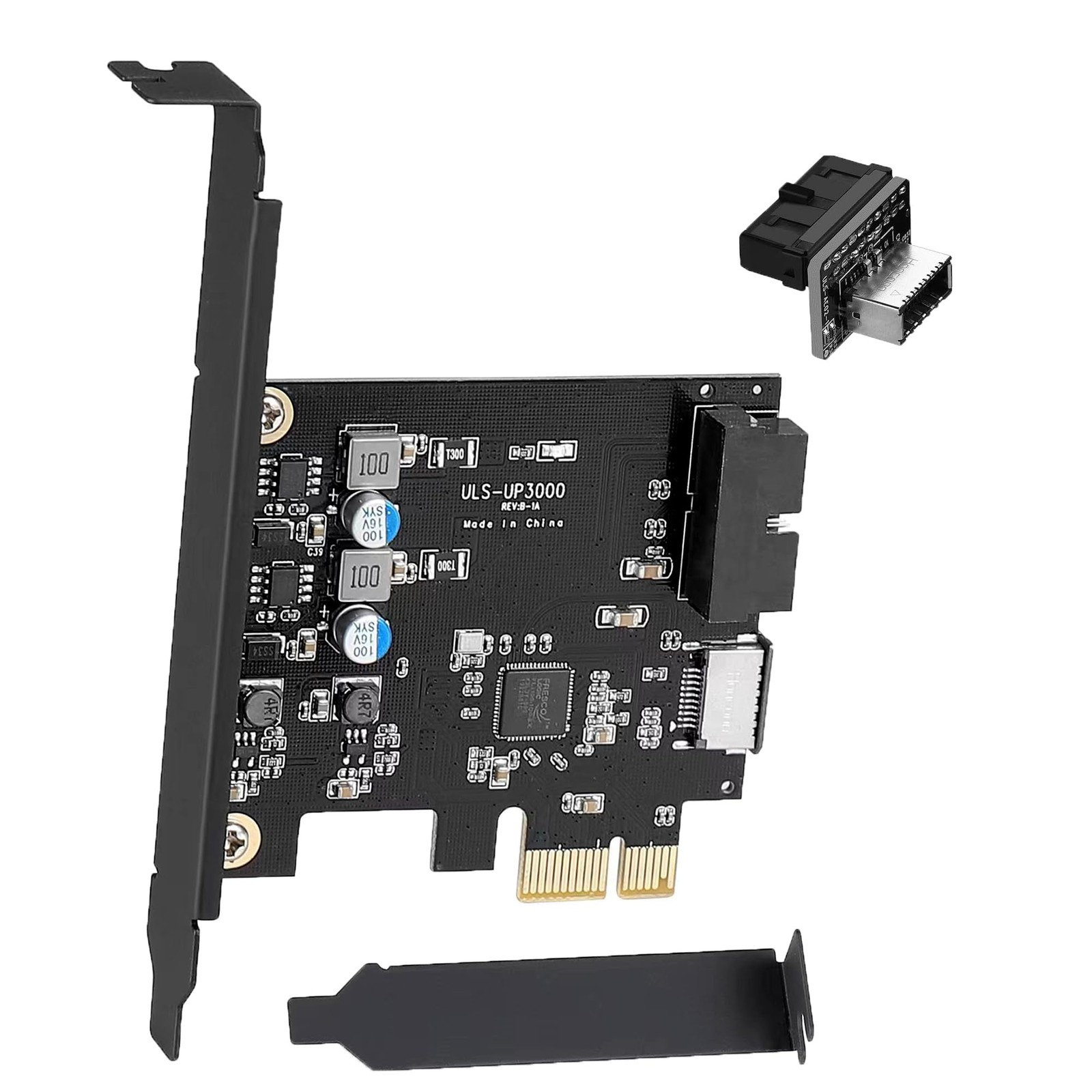 Sinefine PCIe x1 to 19Pin USB 3.0 Header and Type E (A Key) UP3000, UP3000