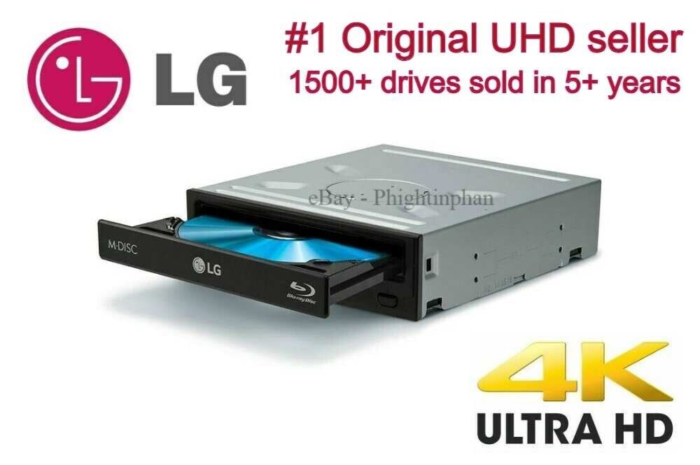 NEW LG WH14NS40 Blu-ray drive with WH16NS40 FW 1.02 - 4K, Ultra HD, UHD Friendly