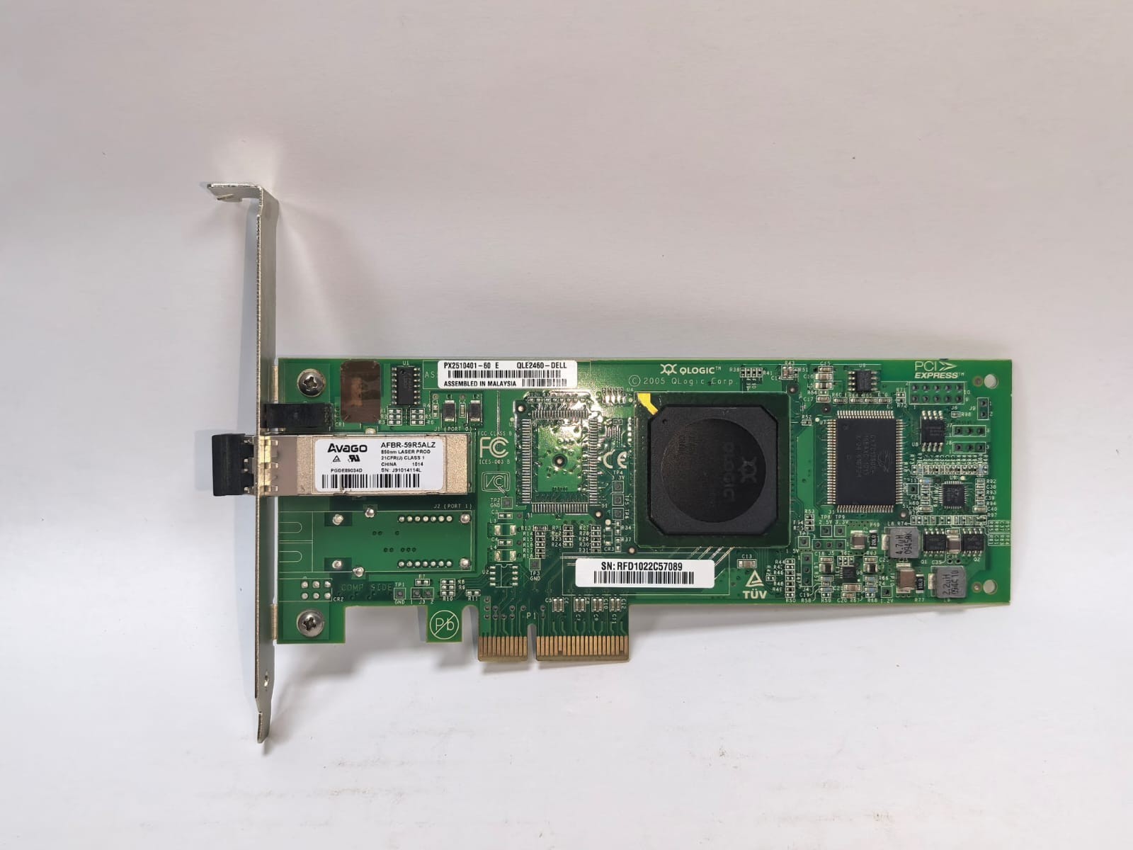 QLOGIC DELL QLE2460 HOST BUS ADAPTER (HBA) /NETWORK ADAPTER PX2510401-60E LOT 2