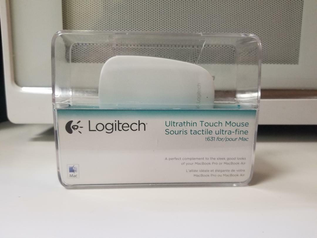 Logitech Ultra Thin Optical Bluetooth Touch Mouse For Mac (T631) BRAND NEW
