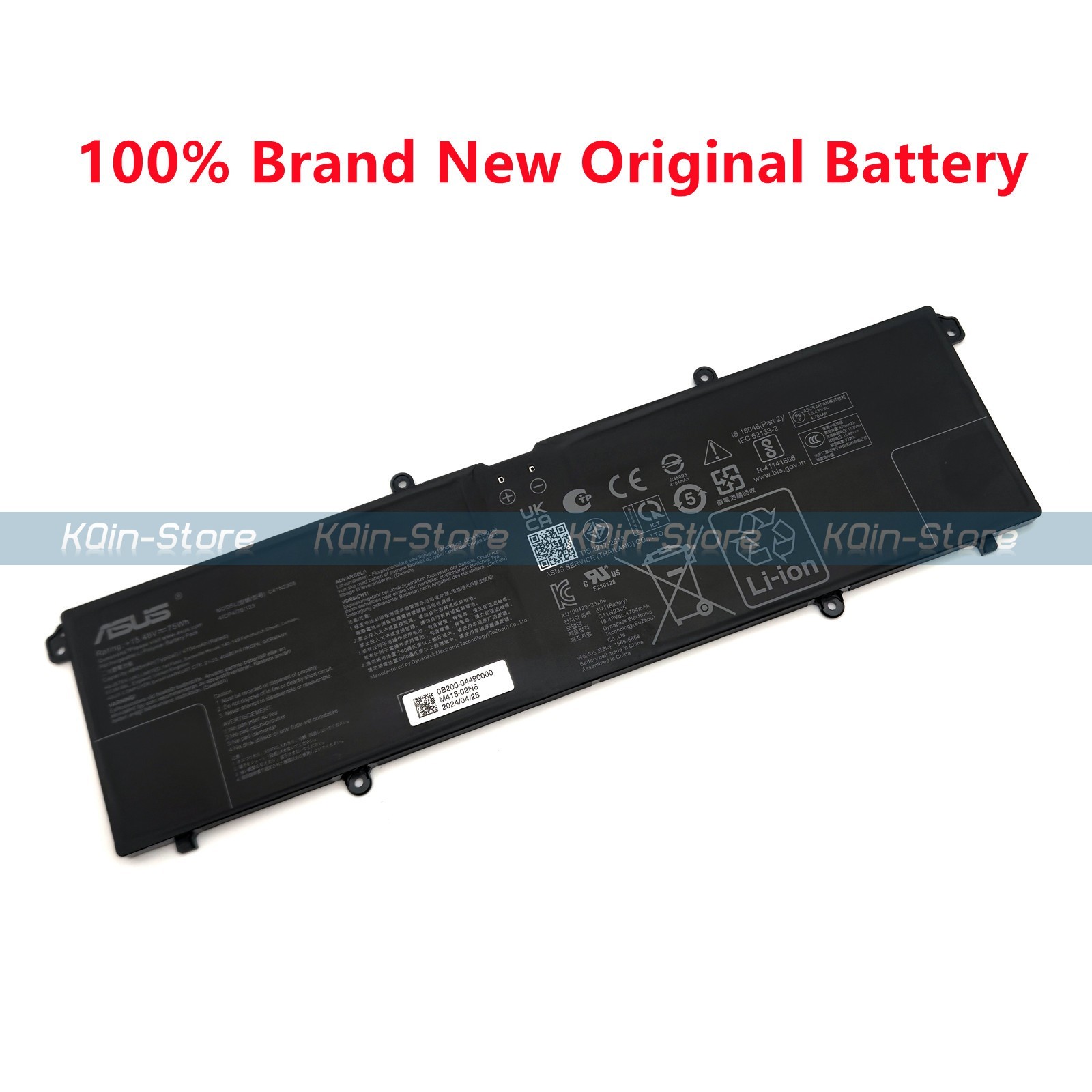 New Genuine C41N2305 Battery for Asus Vivobook Pro 15 OLED N6506 Q543M Q533MJ