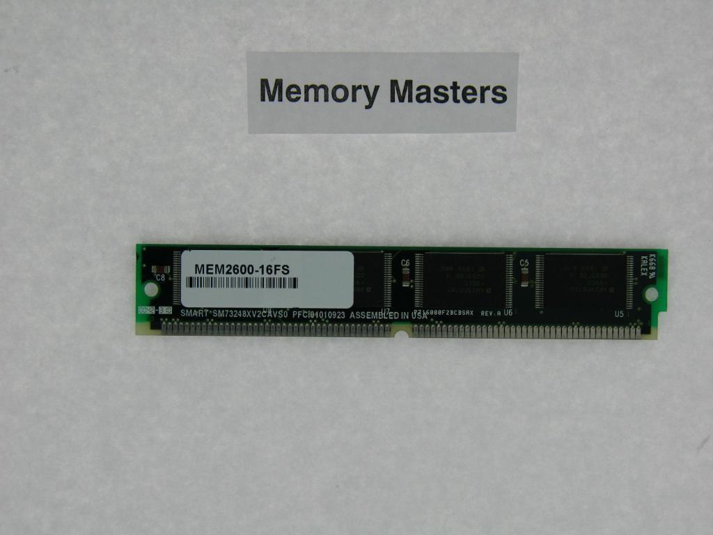 16MB Flash Memory Cisco 2600 MEM2600-16FS 2610, 2611, 2612, 2620, 2621 Genuine