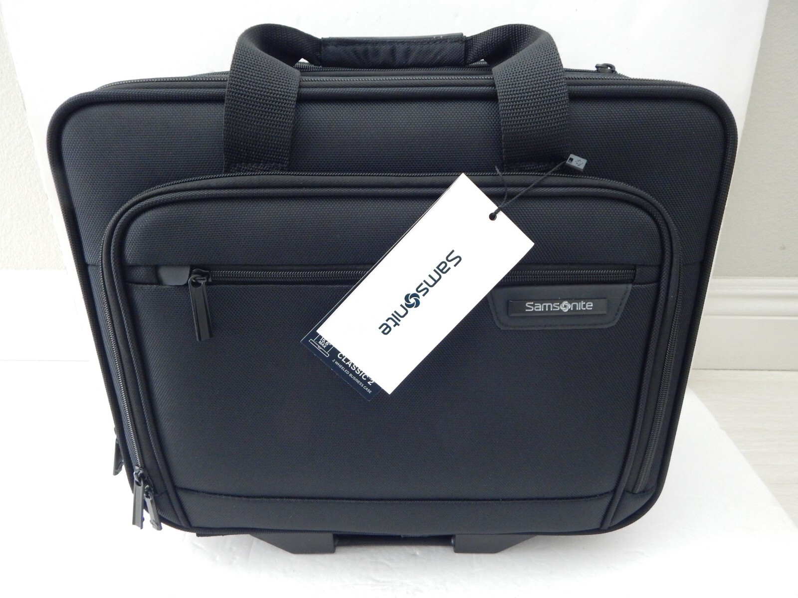 Samsonite Classic 2 15.6" Wheeled Polyester Business Case Black New