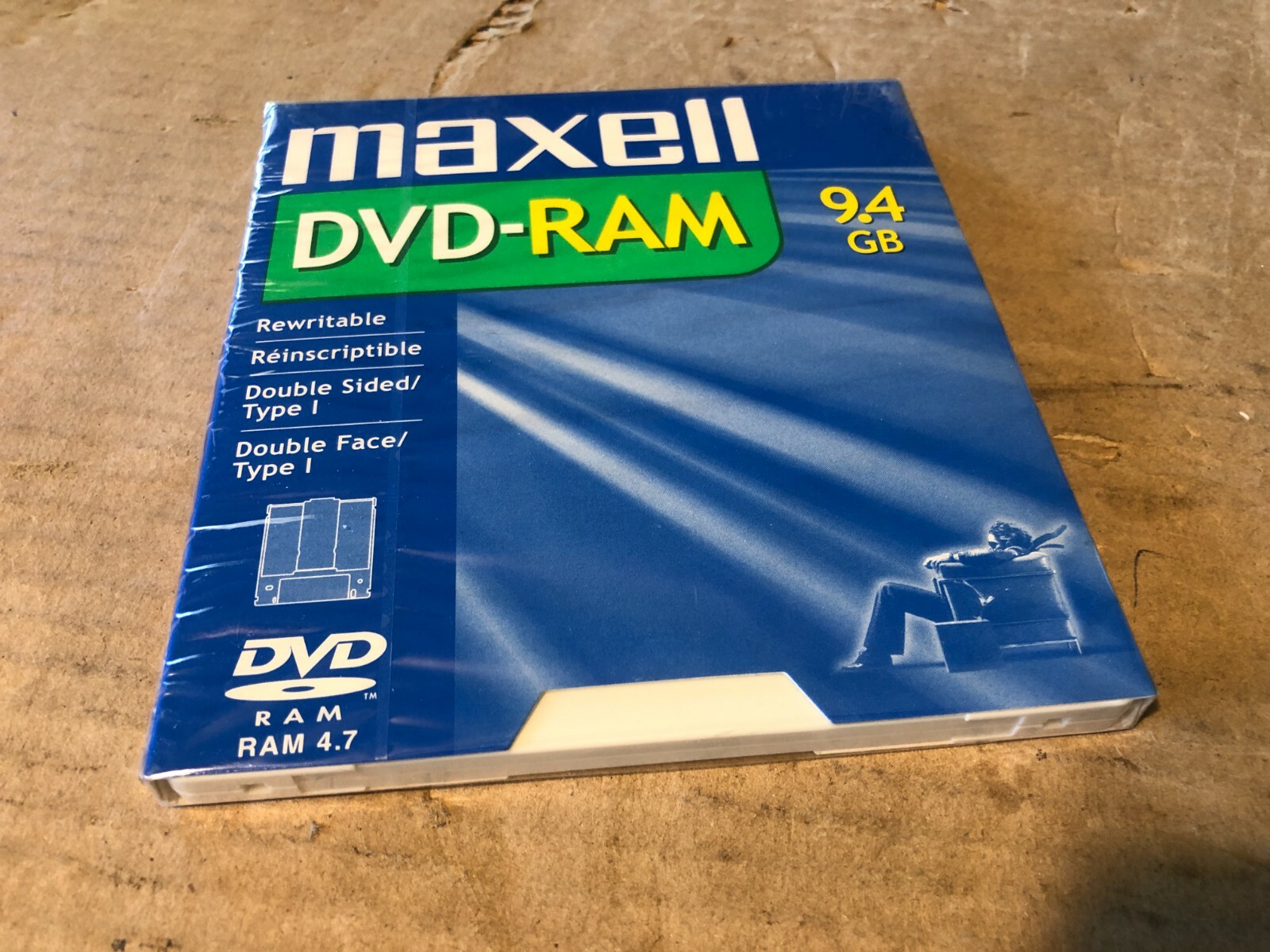 Maxell, DVD-Ram 9.4GB Rewritable Disk, 636045