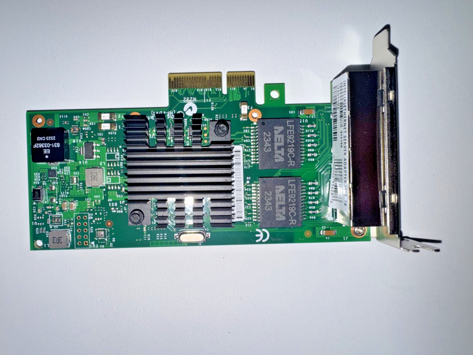I350-T4V2 DELL/INTEL 1GbE PCI-E QUAD PORT ADAPTER Dell X8DHT T34F4