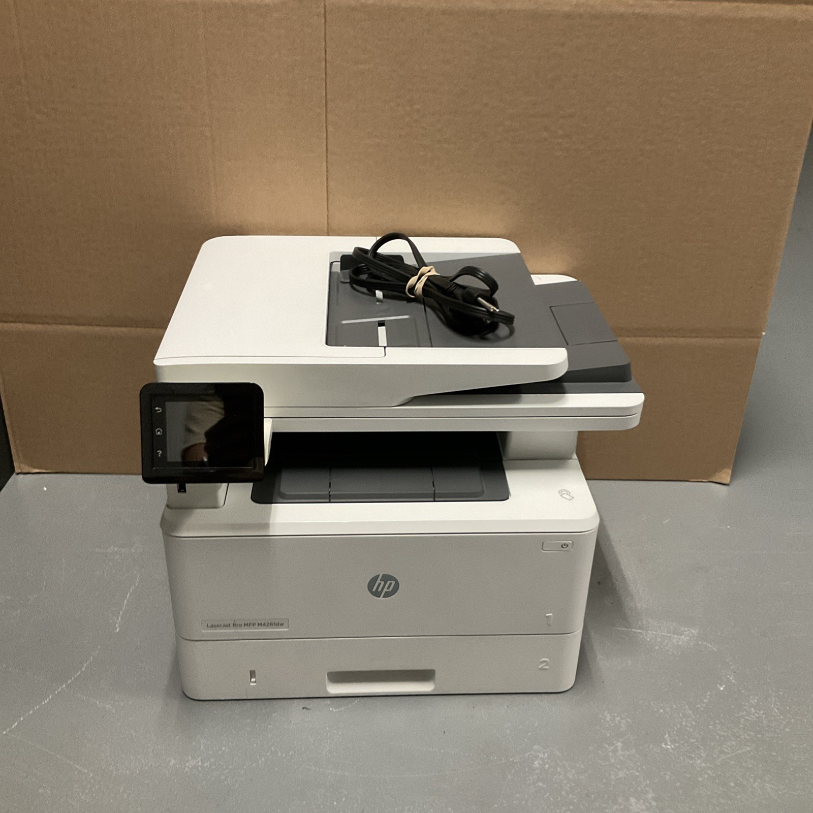 HP LaserJet Pro MFP M426fdw Printer – For Parts, Prints Lines