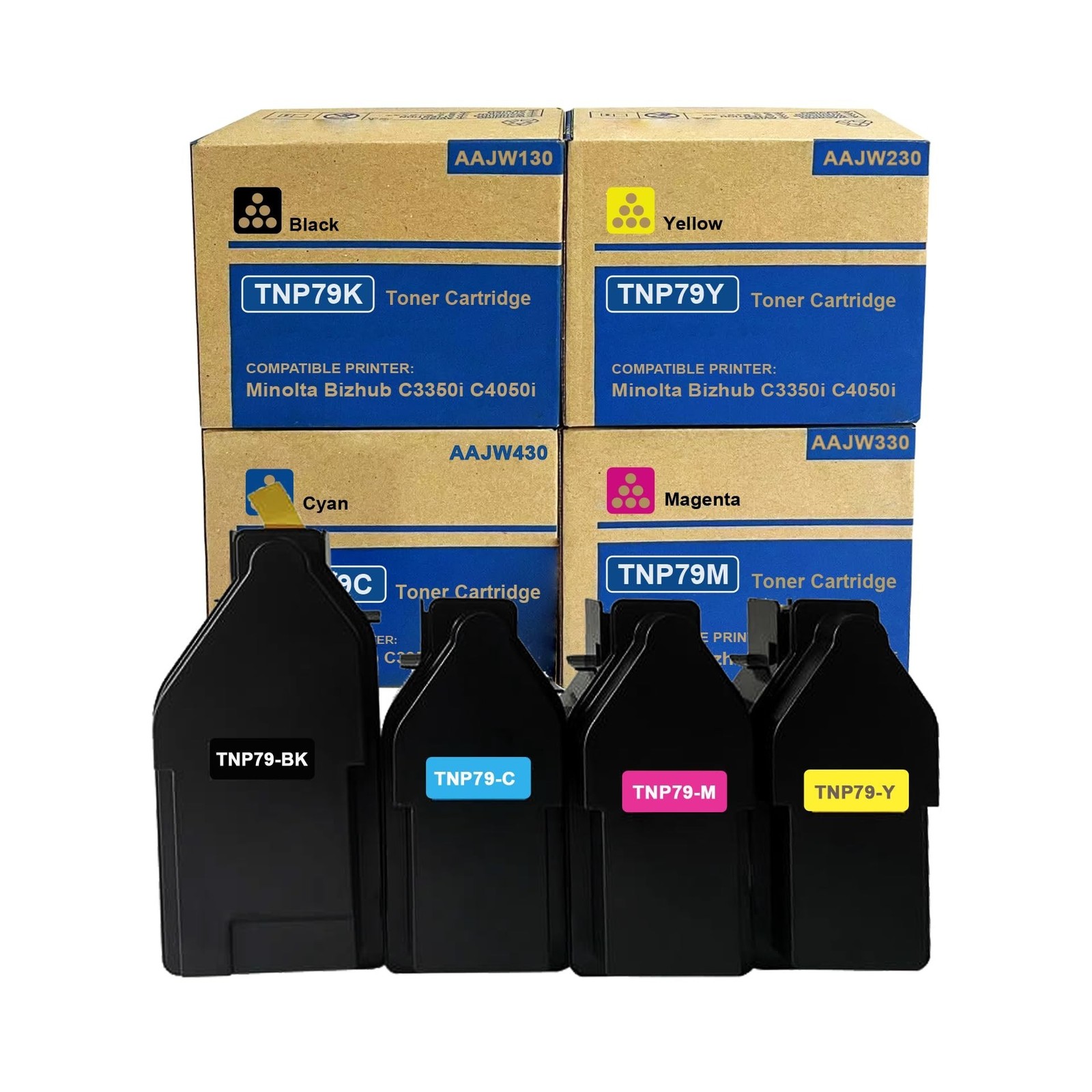 TNP79 TNP-79 Toner Cartridge Compatible for Konica AAJW430 AAJW330 AAJW230 AA...