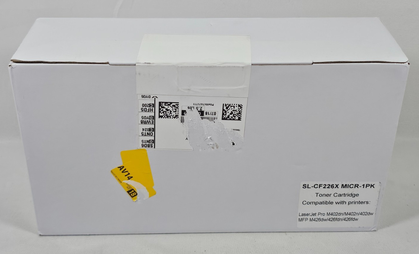 For HP CF226X 26X 1x Toner Cartridge Black LaserJet Pro M402 M402d M402n M402dn