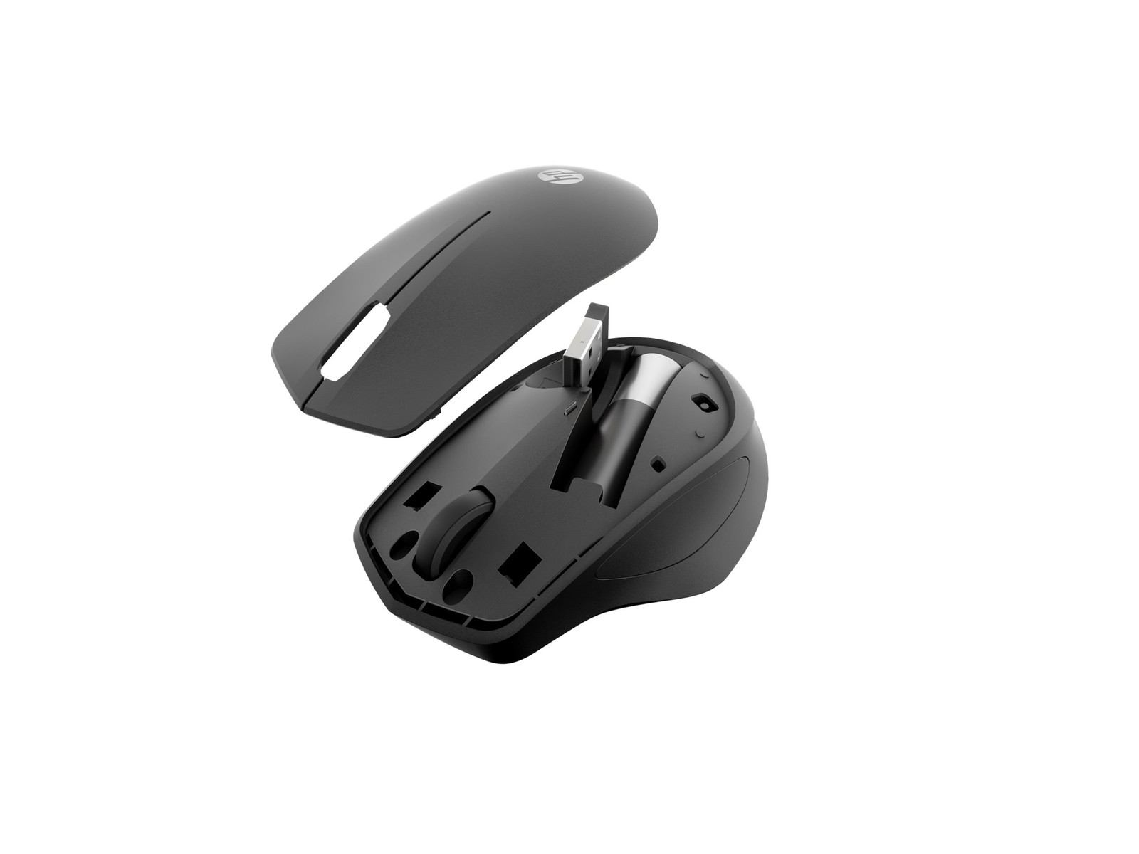 HP 280 Silent Wireless Mouse Mouse 1600dpi Optical 3 Key 19U64AA#ABB