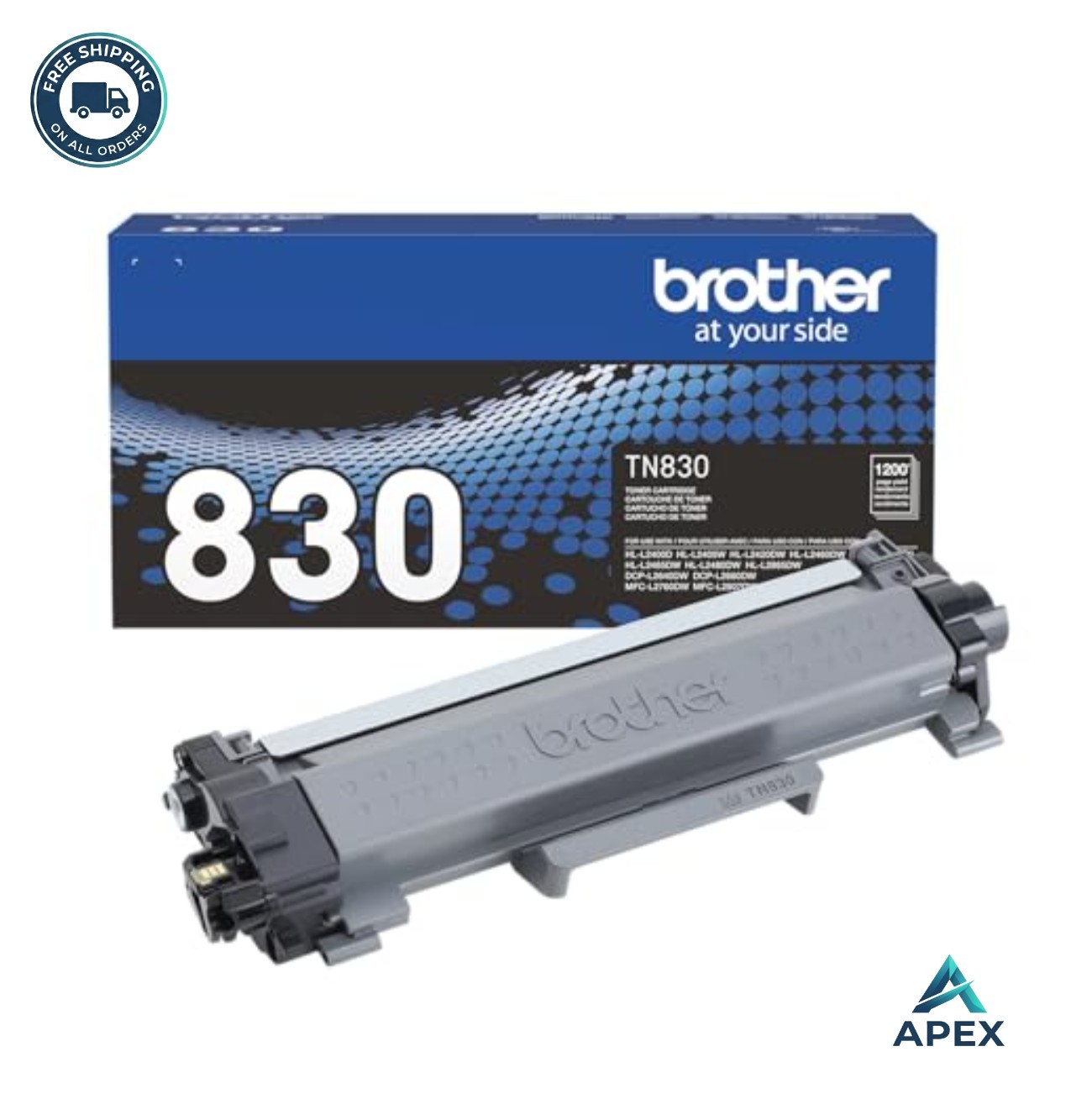 Black Toner Cartridge Standard Yield 1200 Pages Laser Printer Monochrome