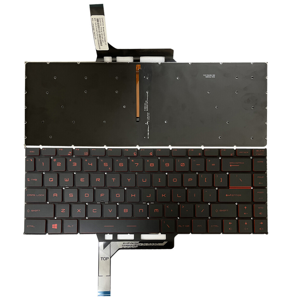 NEW Backlit Laptop Keyboard For MSI GS65 Stealth 8SE 8SF 8SG Thin 8RE 8RF GS65VR