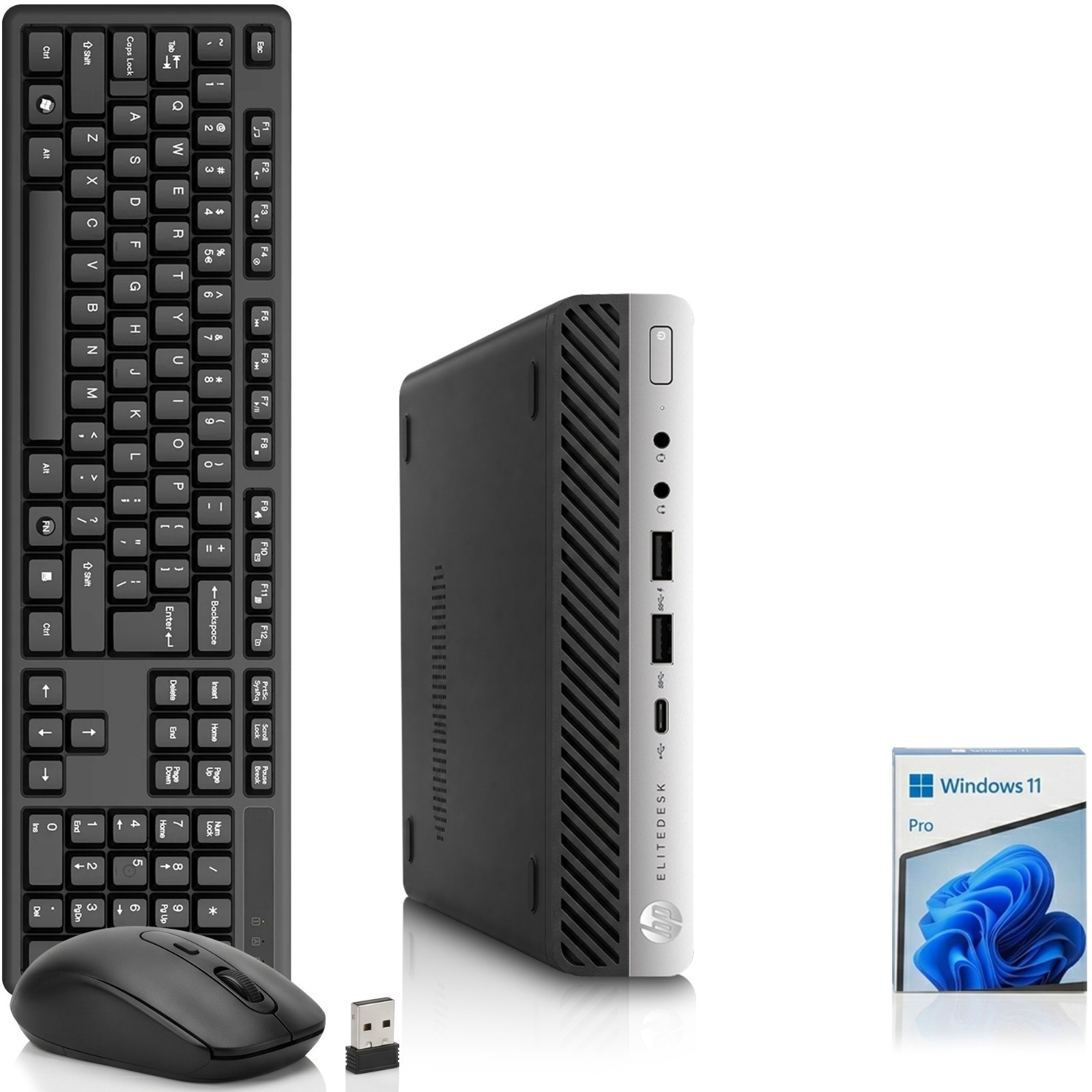 HP 705 G4 Desktop Mini PC AMD Ryzen 5 Pro 2400G 32GB RAM 1TB SSD Windows 11 Pro