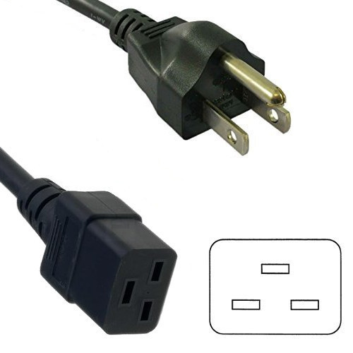 HQRP 6ft AC Power Cord for HP ProLiant DL580 G2 G3 178968-001 235603-001 Cable