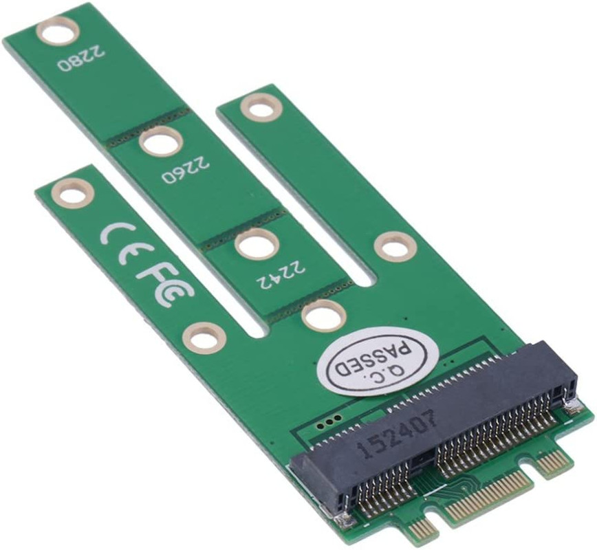 CY Mini Pcie Msata SSD to M.2 NGFF PCI-E Hard Disk PCBA Converter Adapter
