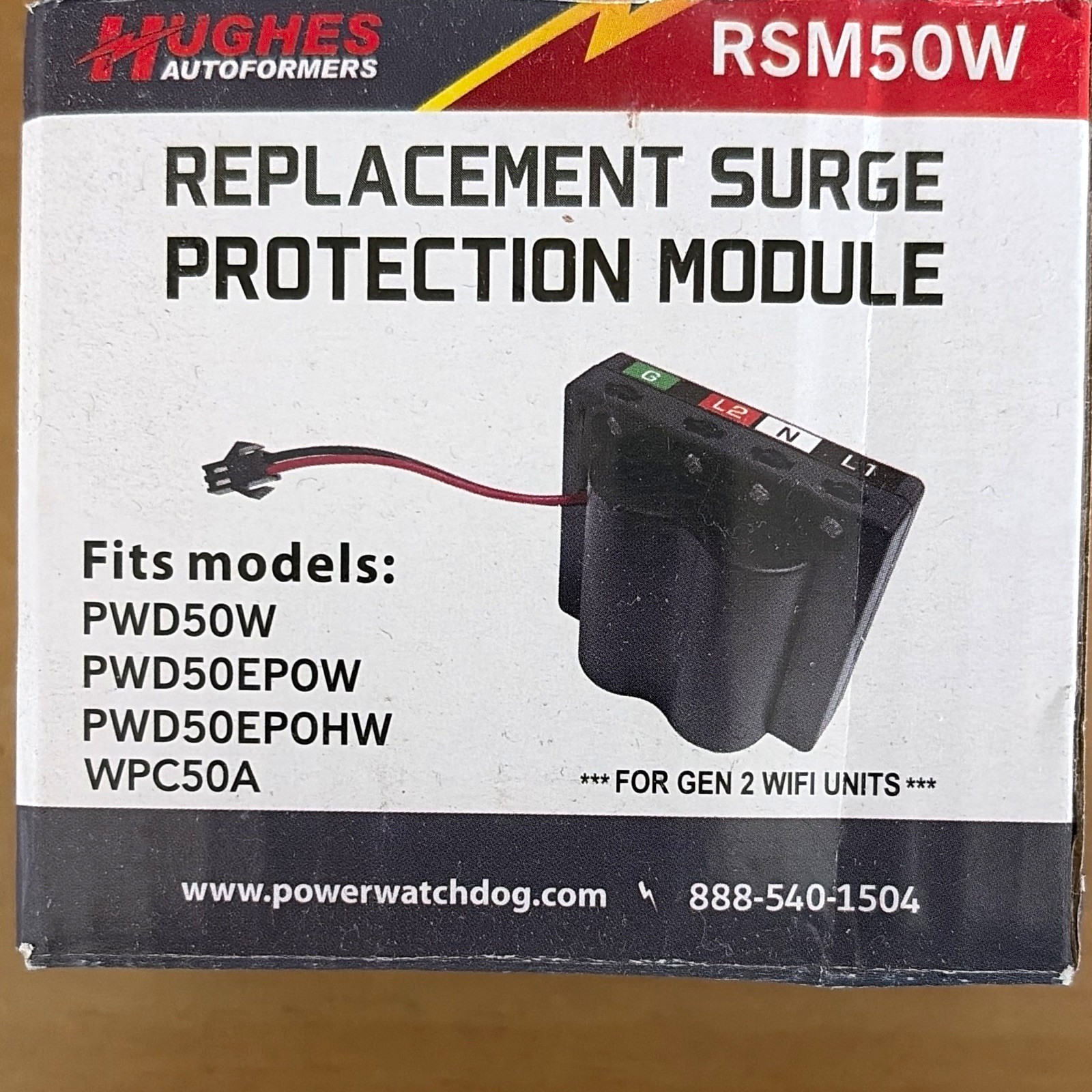 Hughes Autoformers RSM50W Replacement Surge Protection Module for PWD50W