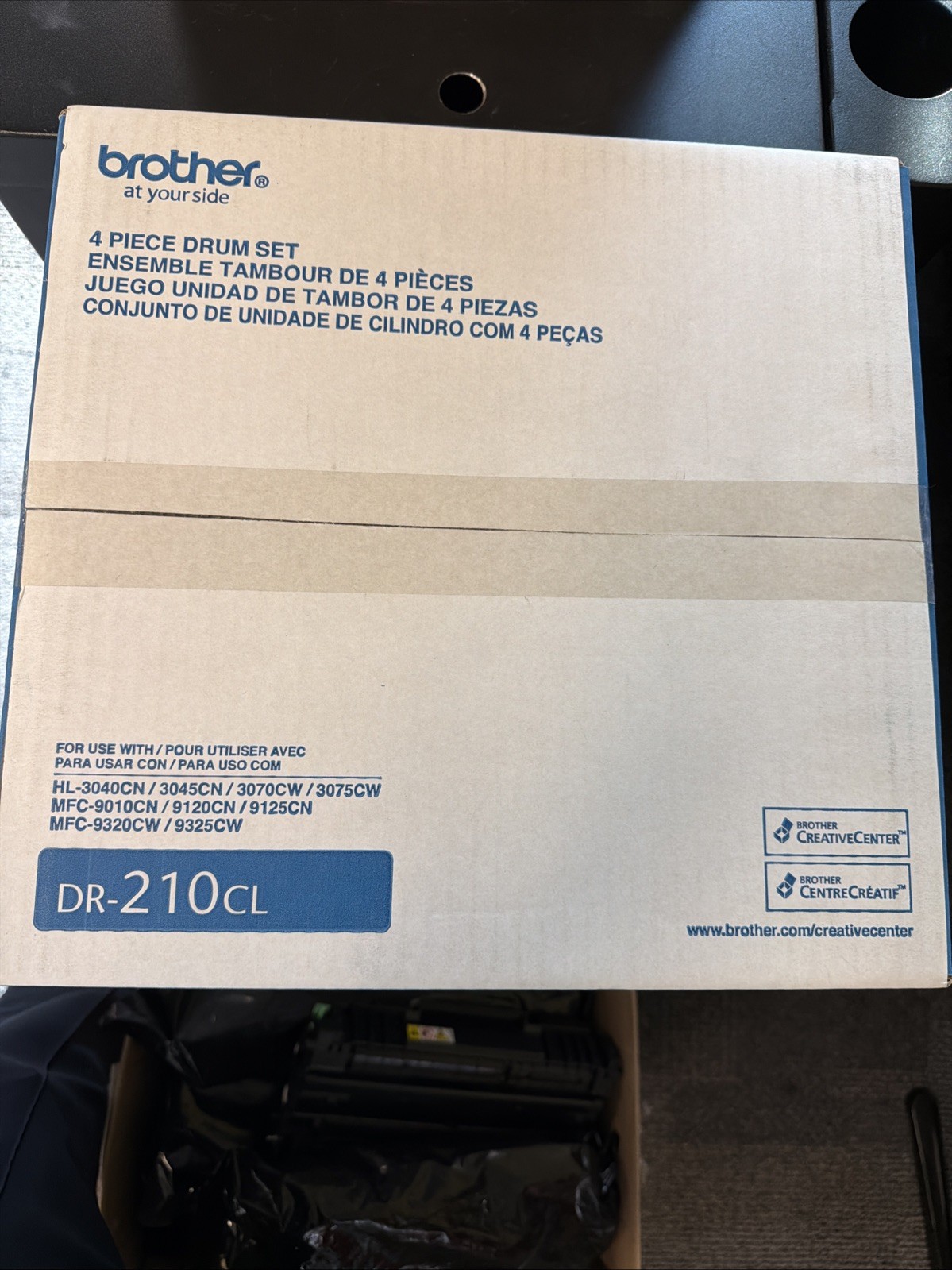 Brother® DR-210CL 4-Piece Printer Drum Set - SEALED