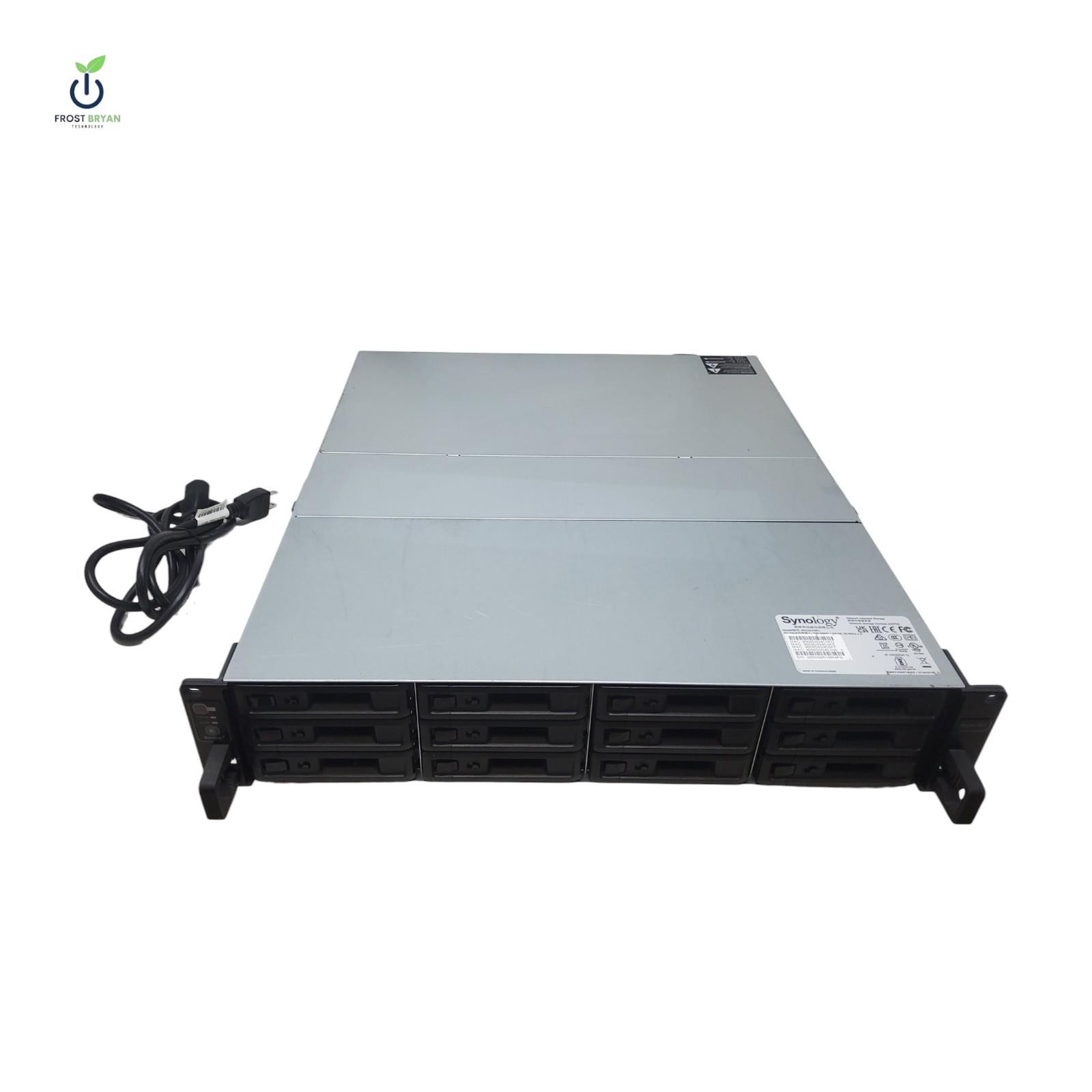 Synology RS2421RP+ 12-Bay Rackmount NAS 4GB ECC DDR4 Redundant PSU