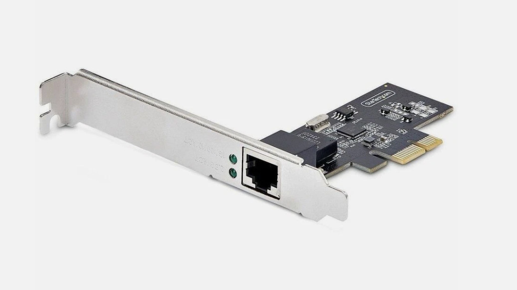 StarTech 1-Port 2.5Gbps NBASE-T PCIe LAN Network Card PR12GI-NETWORK-CARD