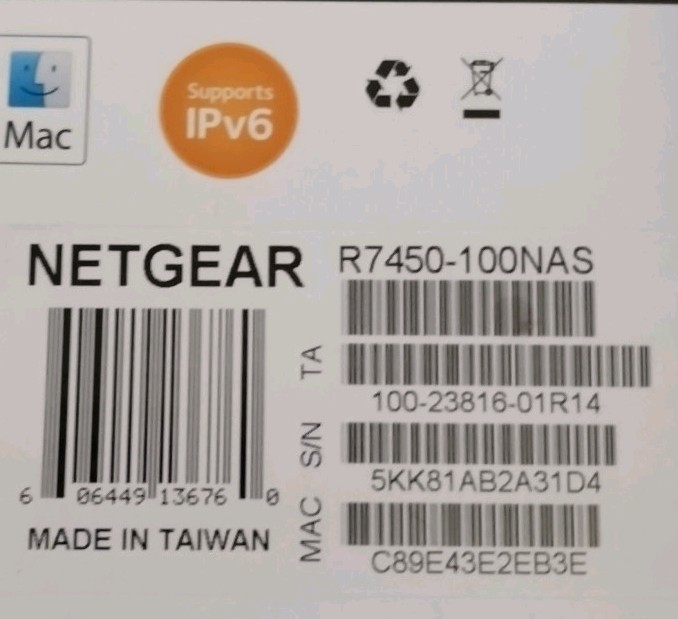 Nighthawk NETGEAR AC2600 WiFi Cable Modem Router 6 Stream WiFi 5